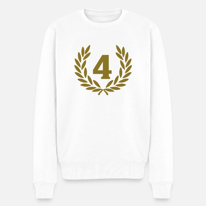 4_corona_premio_2 - Pull Premium bio Homme - blanc