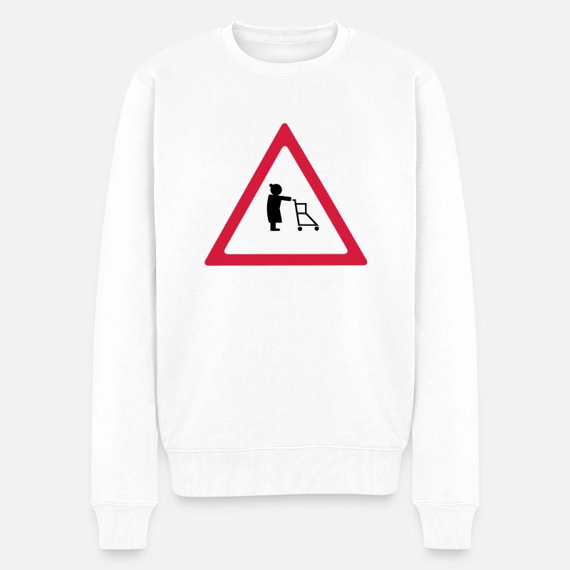 Soutien retraités - Pull Premium bio Homme - blanc