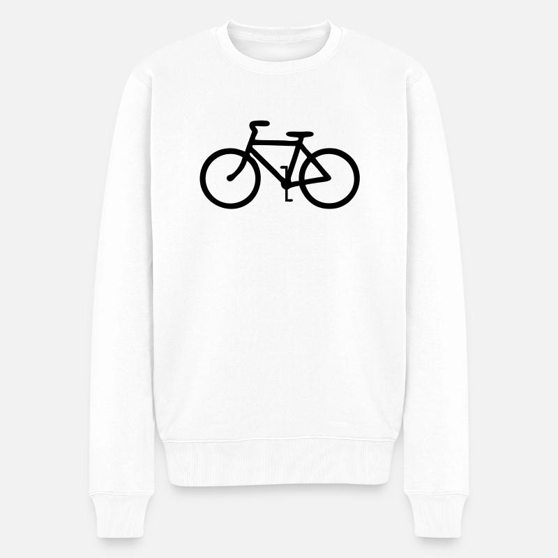 Cyclisme - Pull Premium bio Homme - blanc