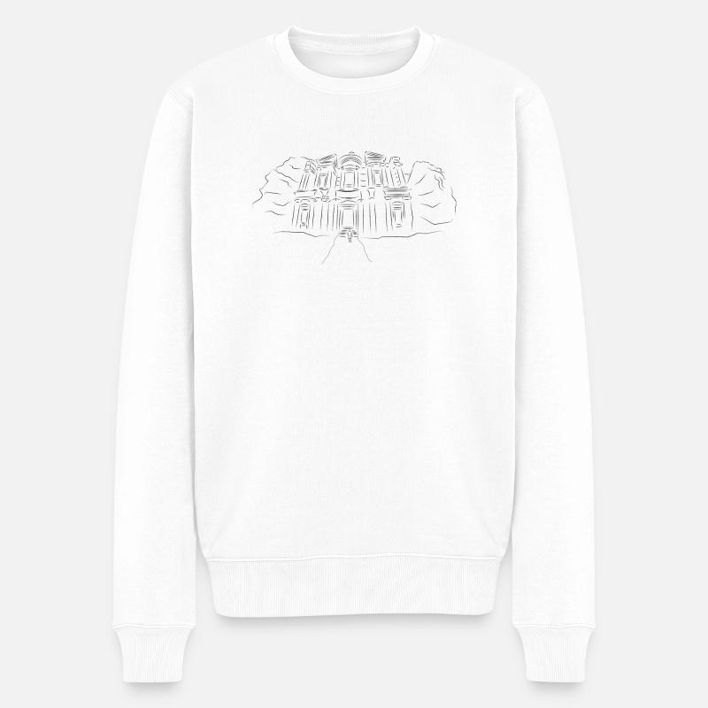 Jordan Petra Wanderlust - Pull Premium bio Homme - blanc
