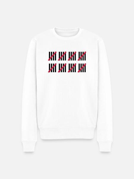 40th Birthday - Men's Premium Organic Jumper - white