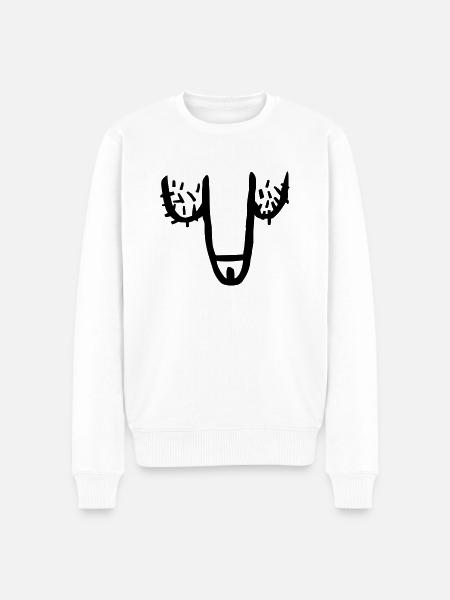 Penis - Pull Premium bio Homme - blanc