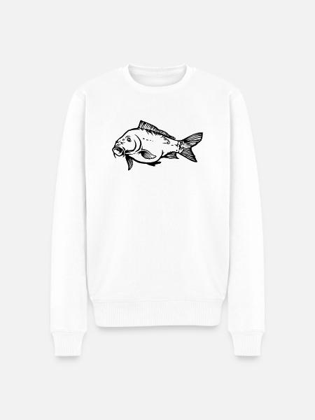 karfen4 - Männer Premium Bio Pullover - Weiß