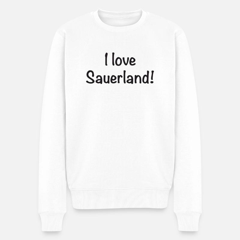 sauerland sw - Pull Premium bio Homme - blanc