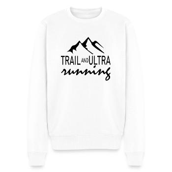 Marathon Running Run jogging - Pull Premium bio Homme - blanc - Devant - Thijin (182cm)