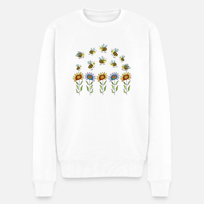 Insectes - Pull Premium bio Homme - blanc