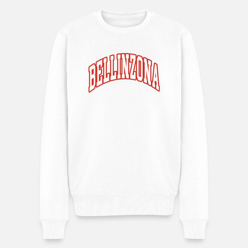 Bellinzona - Pull Premium bio Homme - blanc