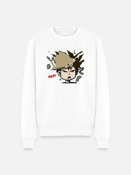 TNT - Men's Premium Organic Jumper - white