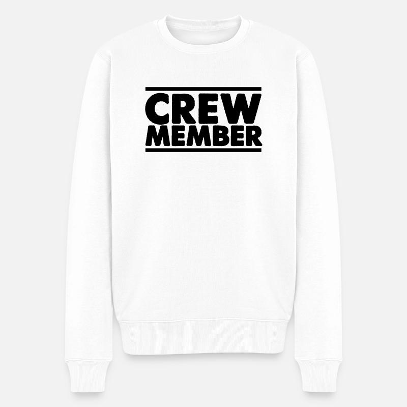 Membre d’équipage - Pull Premium bio Homme - blanc