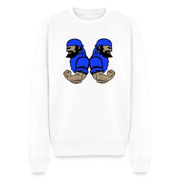 Pirates - Pull Premium bio Homme - blanc - Devant - Thijin (182cm)