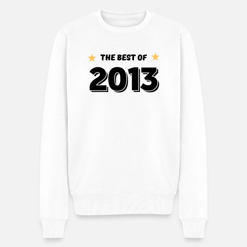 Best of 2013 - Pull Premium bio Homme - blanc