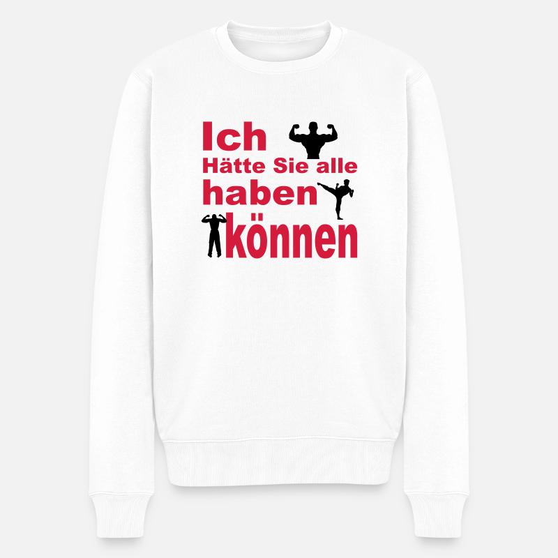 wedding - Pull Premium bio Homme - blanc