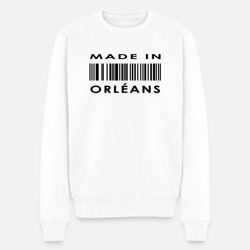 Orléans - Pull Premium bio Homme - blanc