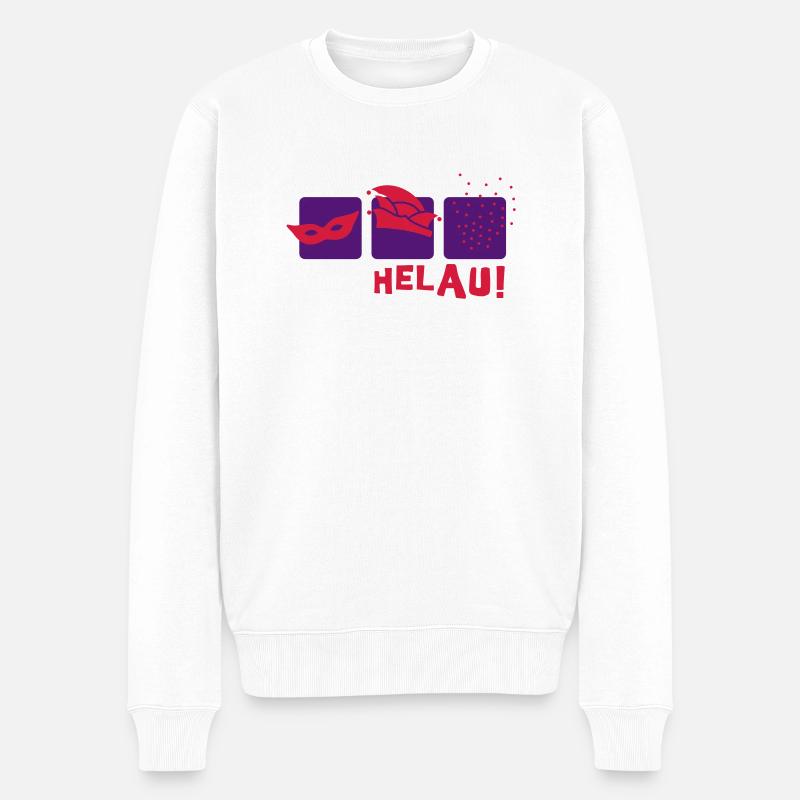 Carnaval icônes - Pull Premium bio Homme - blanc
