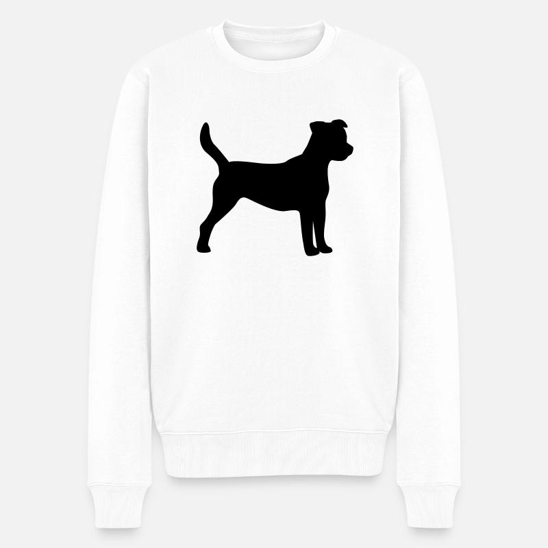 Parson Jack Russel Terrier - Pull Premium bio Homme - blanc