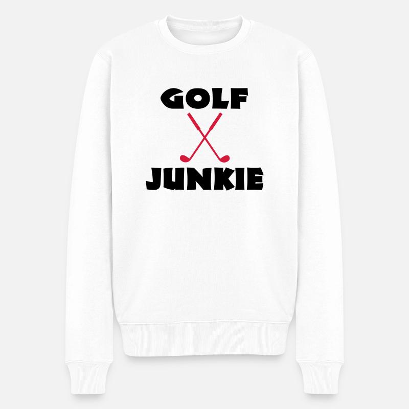 golf - Pull Premium bio Homme - blanc