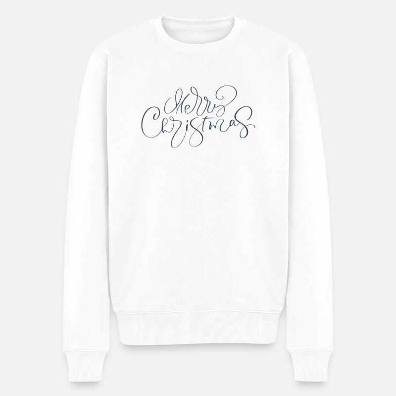 Joyeux Noël - Pull Premium bio Homme - blanc