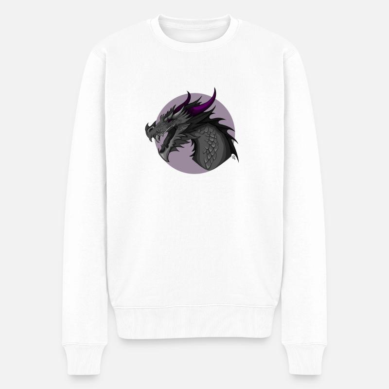 Dragon - Pull Premium bio Homme - blanc