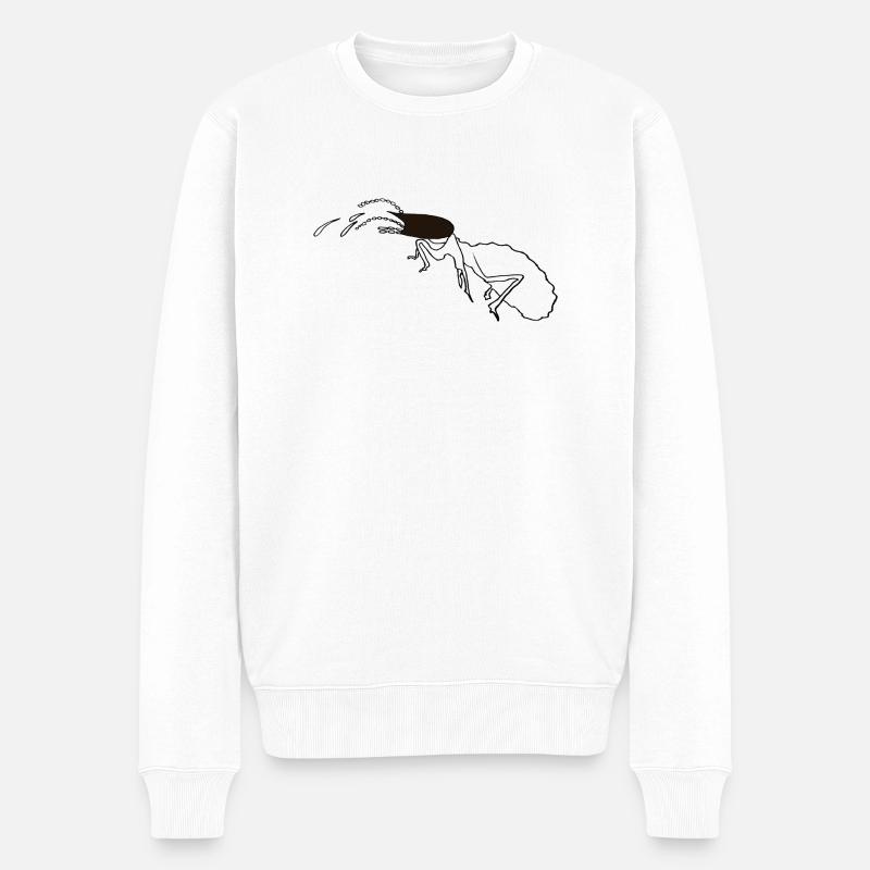 Nasutitermes-Soldat - Männer Premium Bio Pullover - Weiß