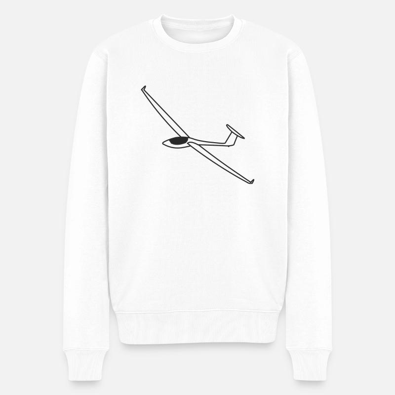 asw_27 - Männer Premium Bio Pullover - Weiß