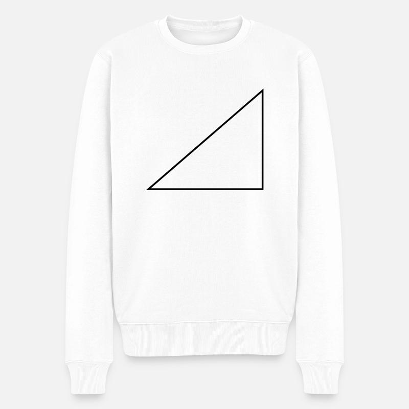 Triangle / / RW / / cadre - Pull Premium bio Homme - blanc