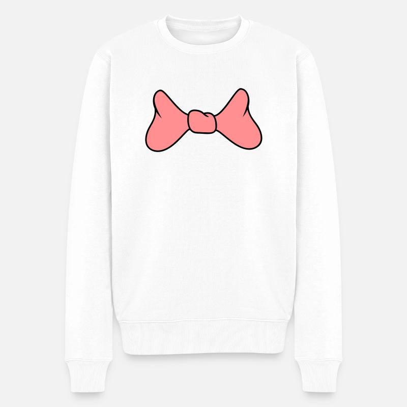 Bow - Pull Premium bio Homme - blanc