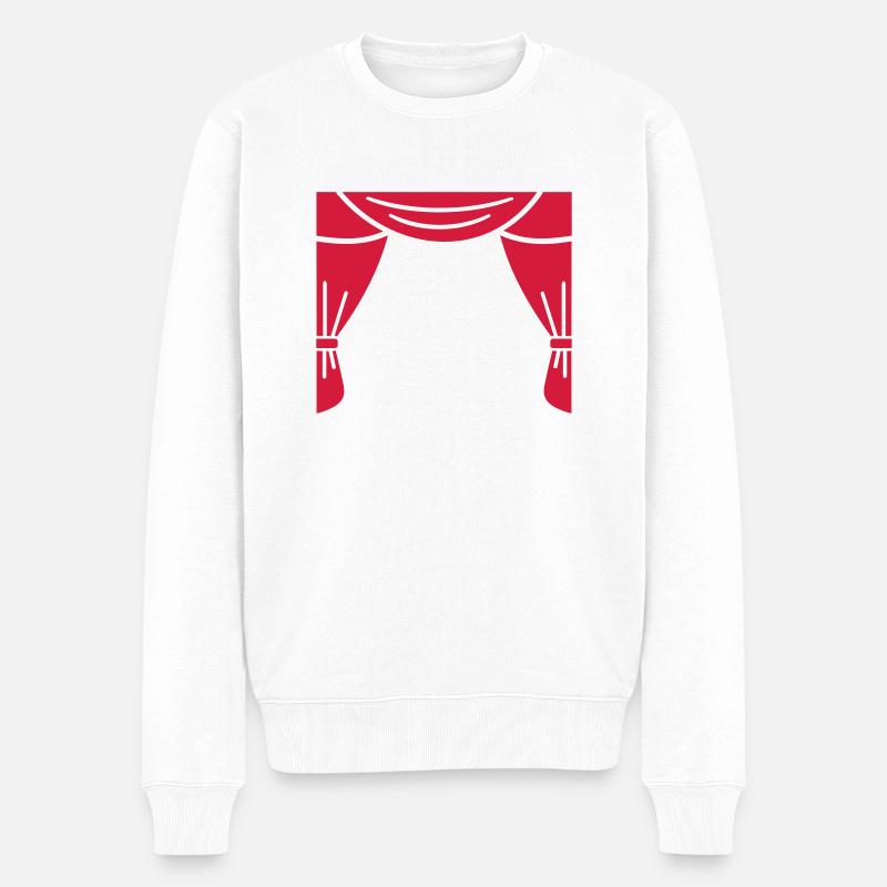 Theater - Pull Premium bio Homme - blanc