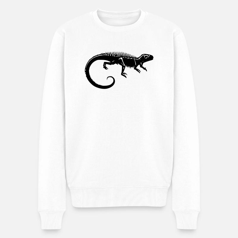 Fossile dinosaure - Pull Premium bio Homme - blanc