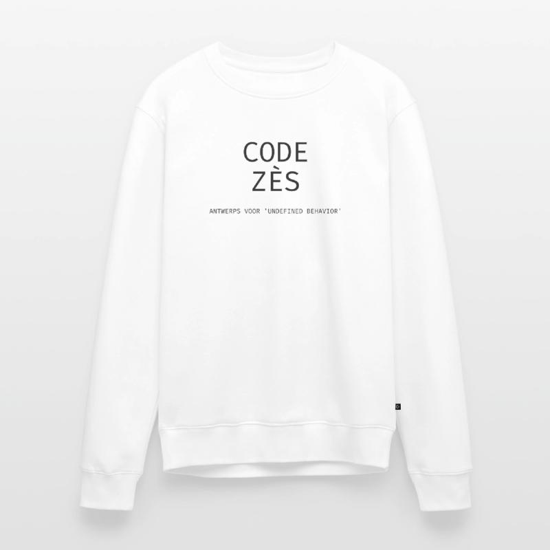 Antwerp: "Code Zès!" – Tech Dialect Shirt Men's Premium Organic Jumper