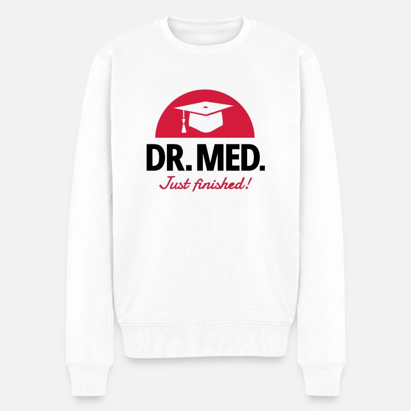 Médecin - Pull Premium bio Homme - blanc
