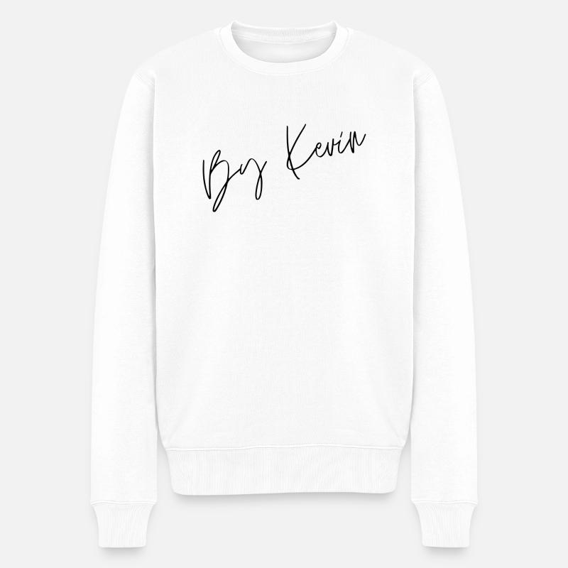 By Kevin Noir - Pull Premium bio Homme - blanc