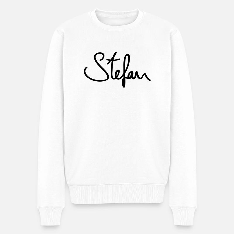 stefan_ra1 - Pull Premium bio Homme - blanc