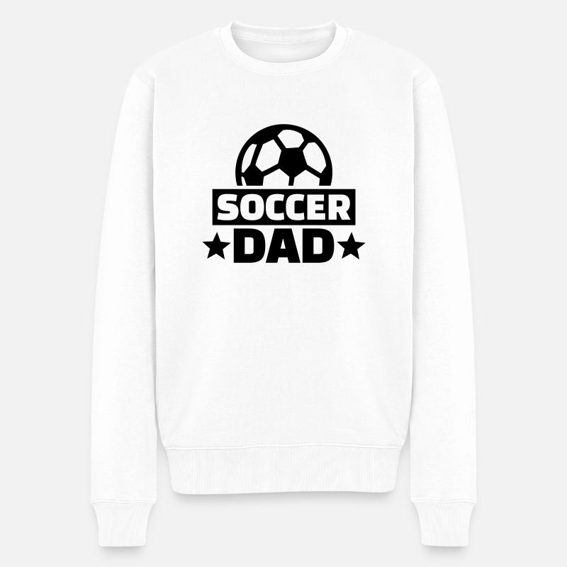 Soccer - Pull Premium bio Homme - blanc