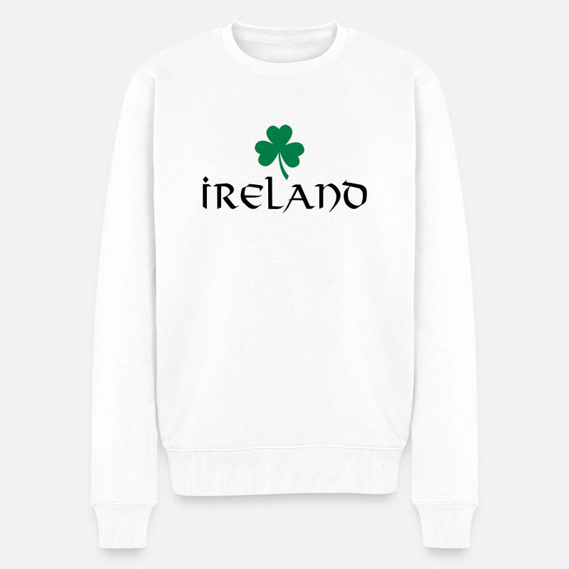 Ireland - St. Patrick's Day - Pull Premium bio Homme - blanc