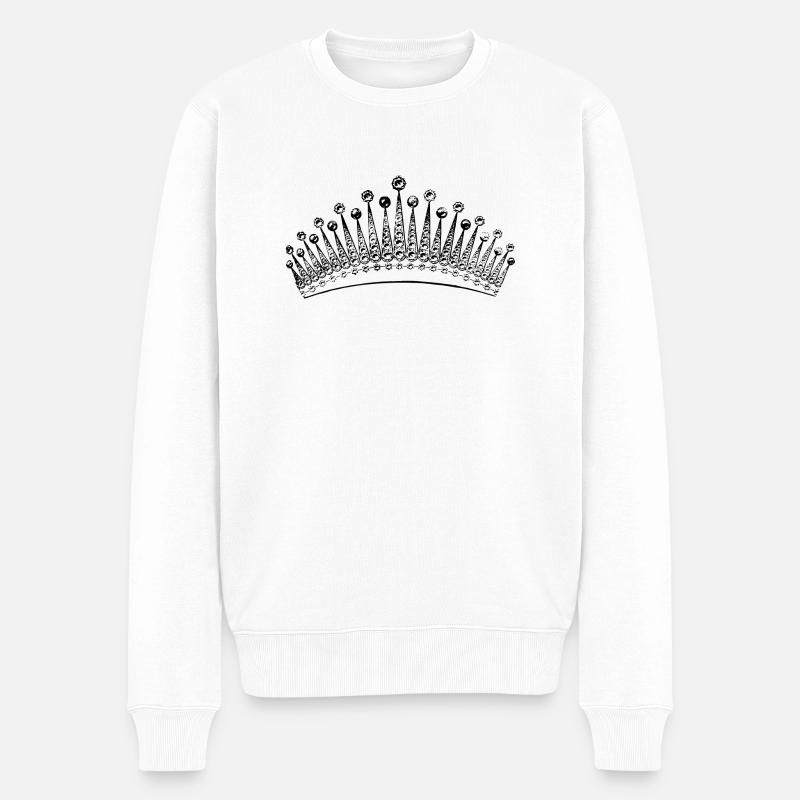 Tiara - Pull Premium bio Homme - blanc