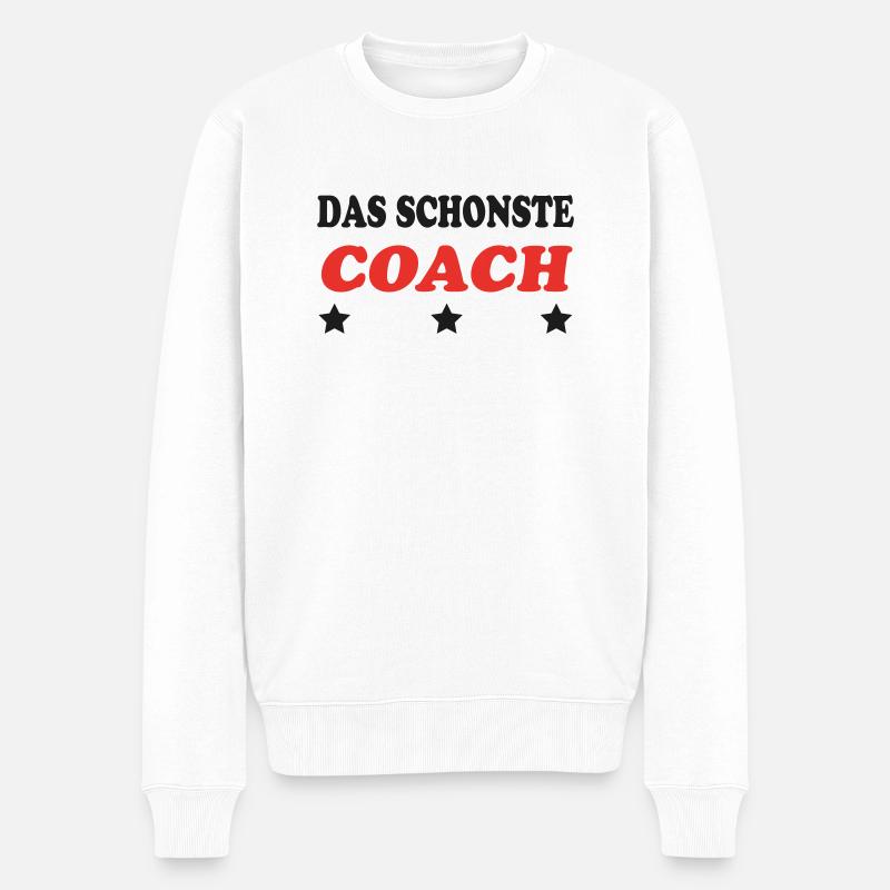 Das schonste COACH - Pull Premium bio Homme - blanc