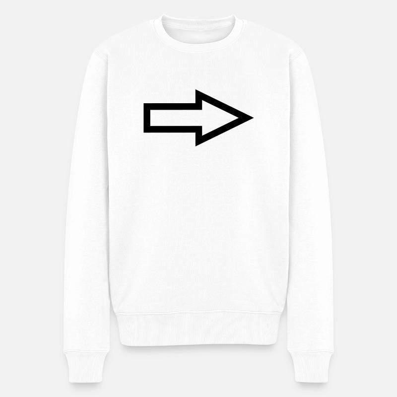 Arrow - Pull Premium bio Homme - blanc