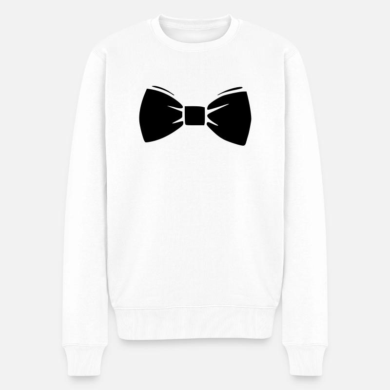 noeud classe - Pull Premium bio Homme - blanc