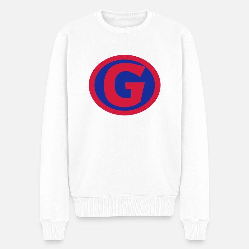 Super, Superheld, Superheldin, Hero, G - Pull Premium bio Homme - blanc