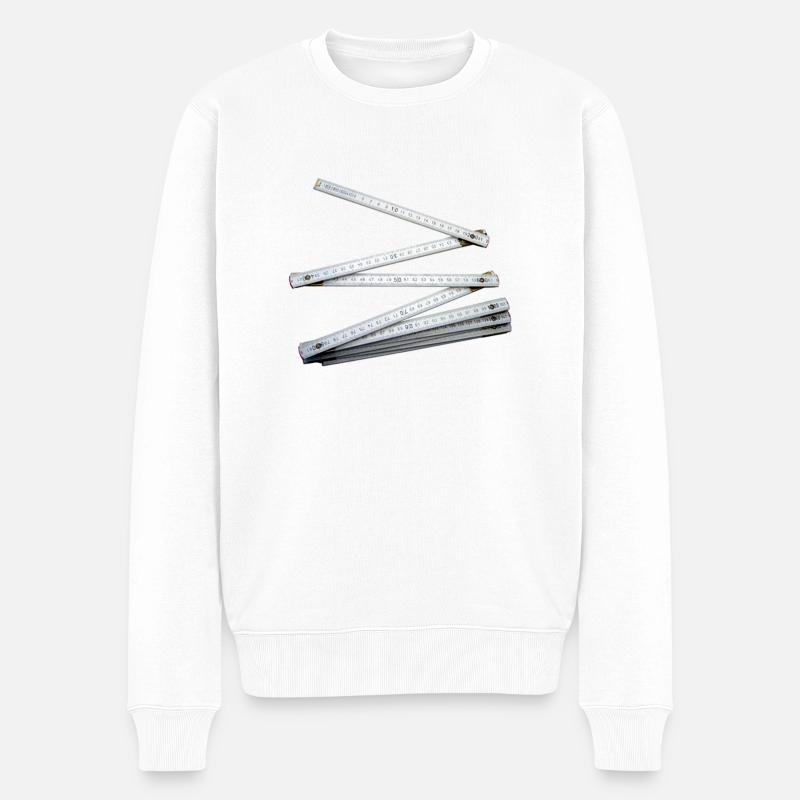 Zollstock - Pull Premium bio Homme - blanc