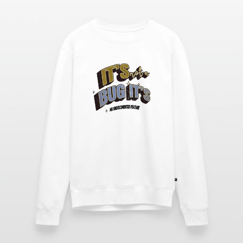 programming coding funny quote quote data science Men's Premium Organic Jumper