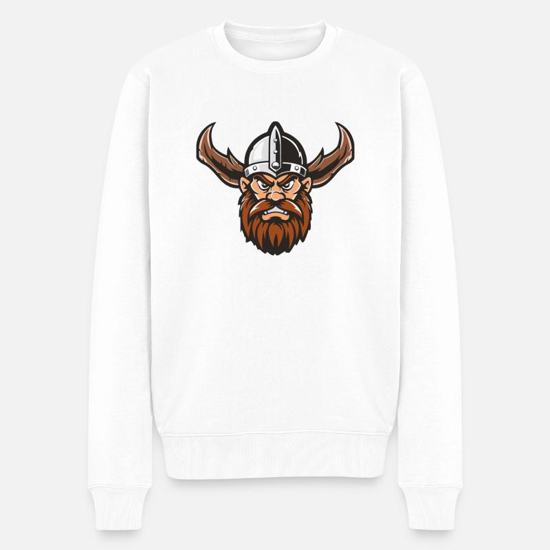 Vikings 1 - Pull Premium bio Homme - blanc
