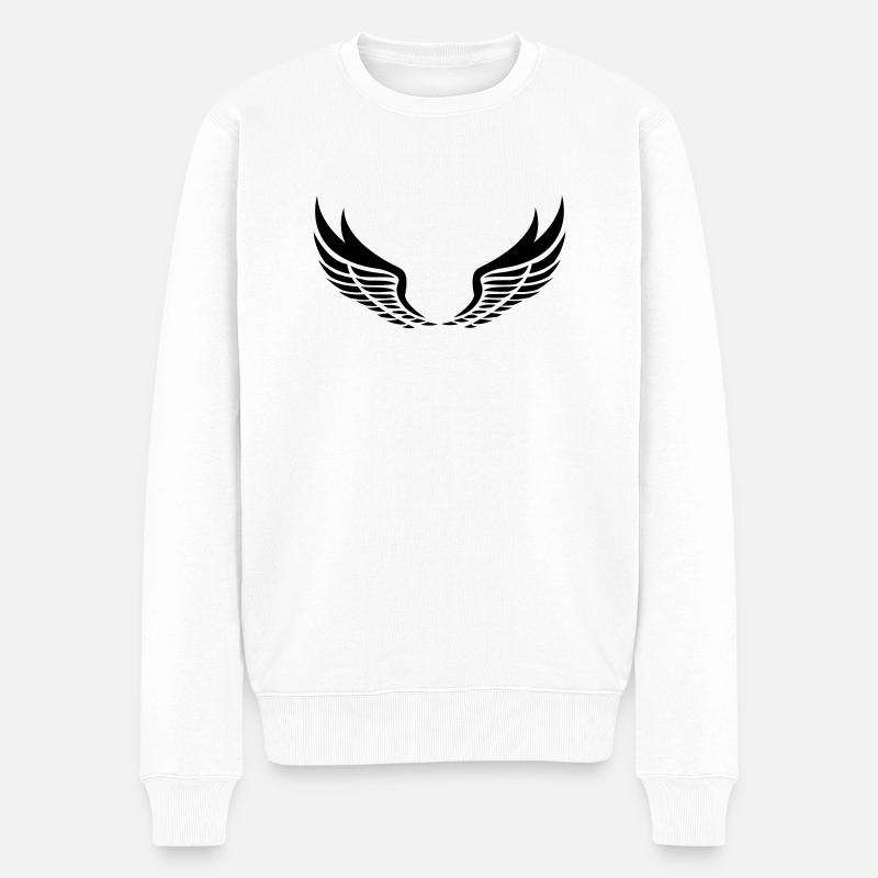 Ailes De - Pull Premium bio Homme - blanc