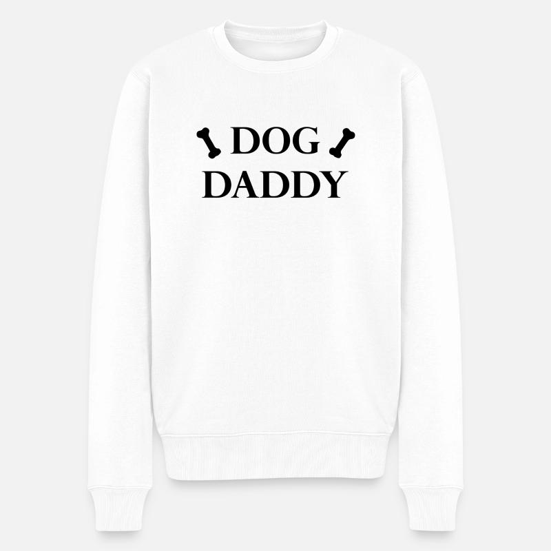 Hund Chien - Pull Premium bio Homme - blanc