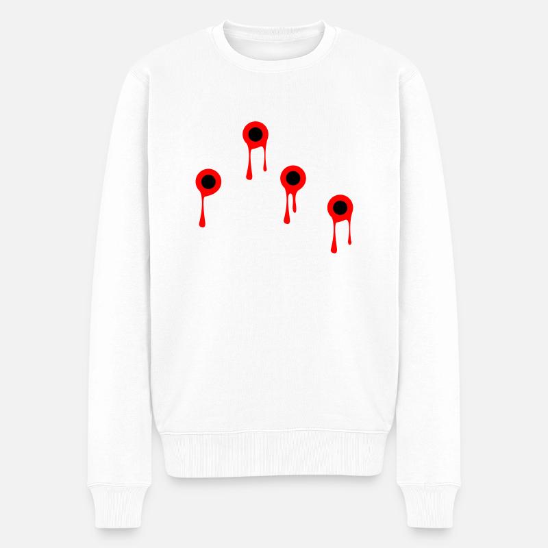 Coups - Pull Premium bio Homme - blanc