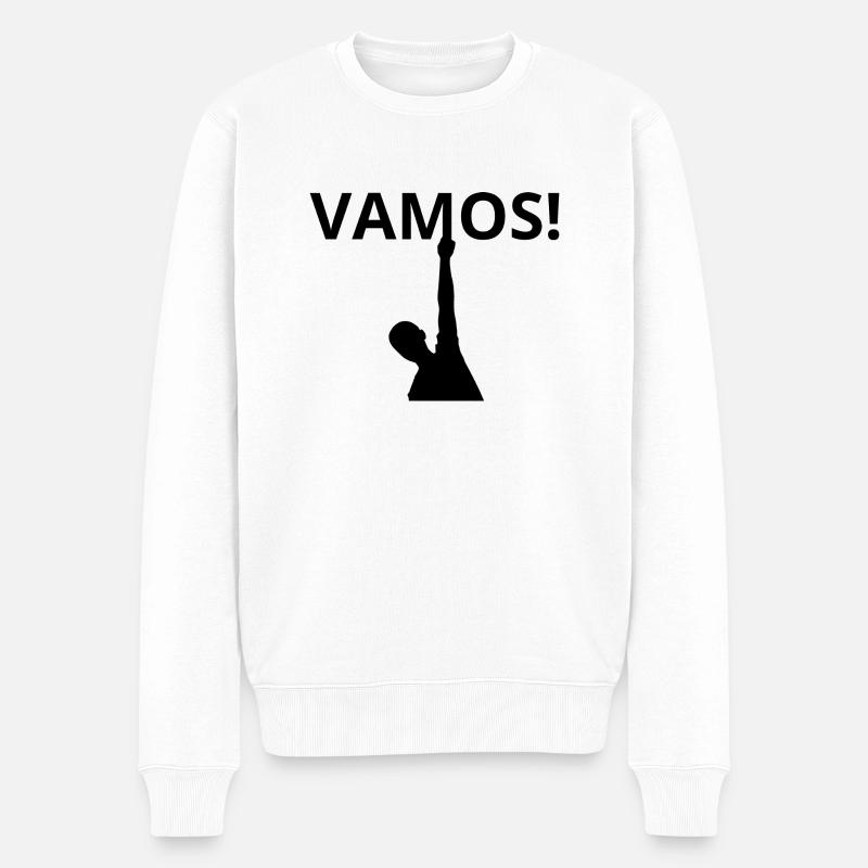 Vamos - Pull Premium bio Homme - blanc