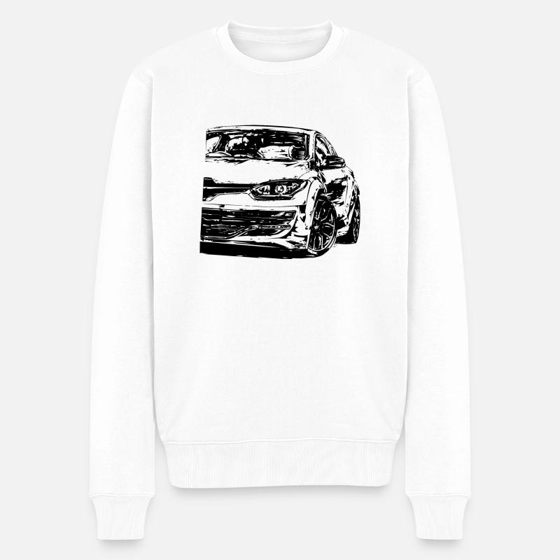 Megane 3 RS - Männer Premium Bio Pullover - Weiß