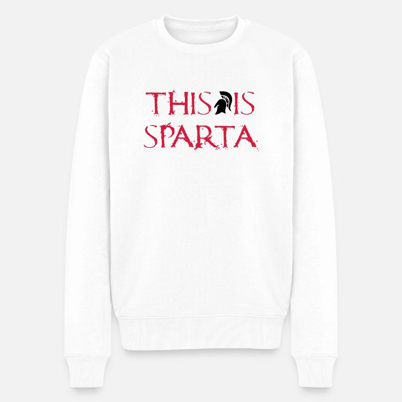 This is Sparta - Pull Premium bio Homme - blanc