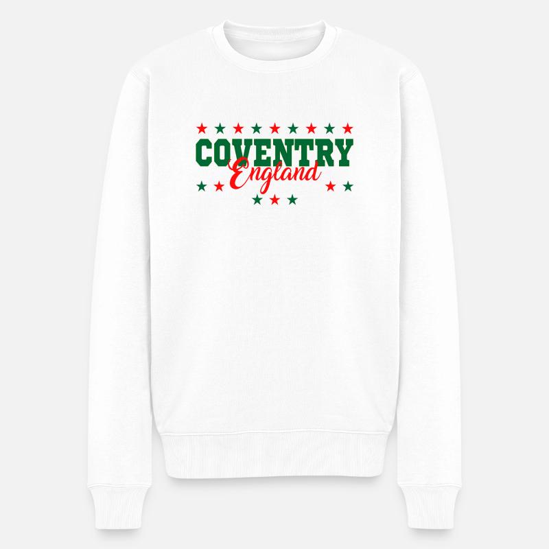 Coventry - Pull Premium bio Homme - blanc