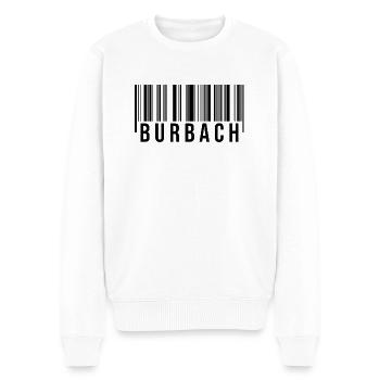 Burbach Westerwald - Männer Premium Bio Pullover - Weiß - Vorne - Thijin (182cm)